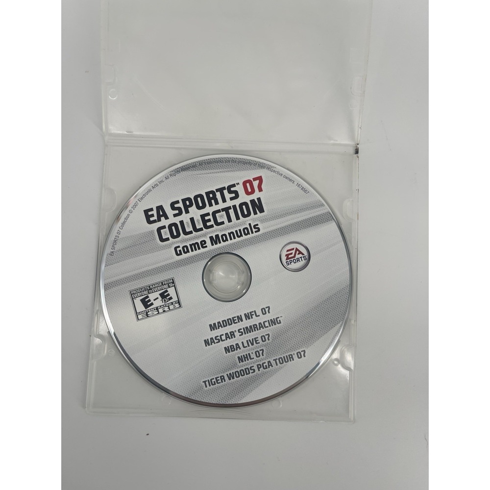 EA Sports 07‎ Collection Game Manuals on CD